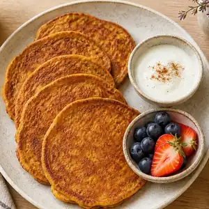 Pancakes de patate douce