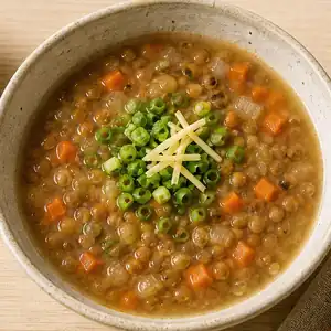 Soupe de lentilles